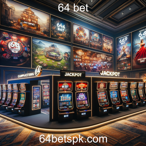 Descubra a Emoção dos Jackpots no 64 Bet